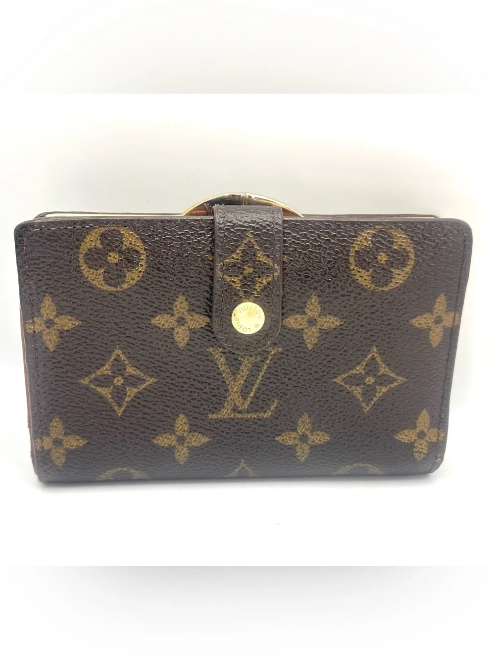 Louis Vuitton Monogram French Kiss Lock Wallet very good condition MI0968 - Picture 15 of 15